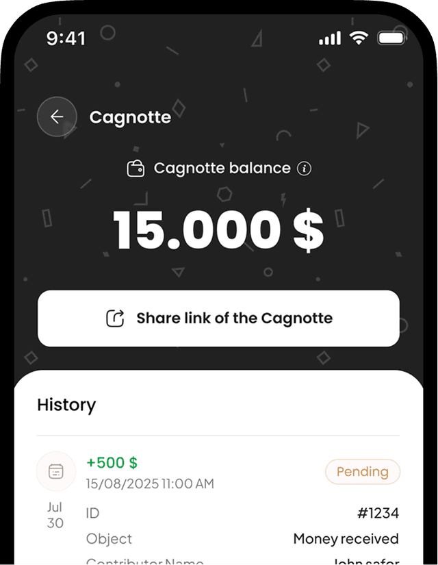 Collect gifts screen