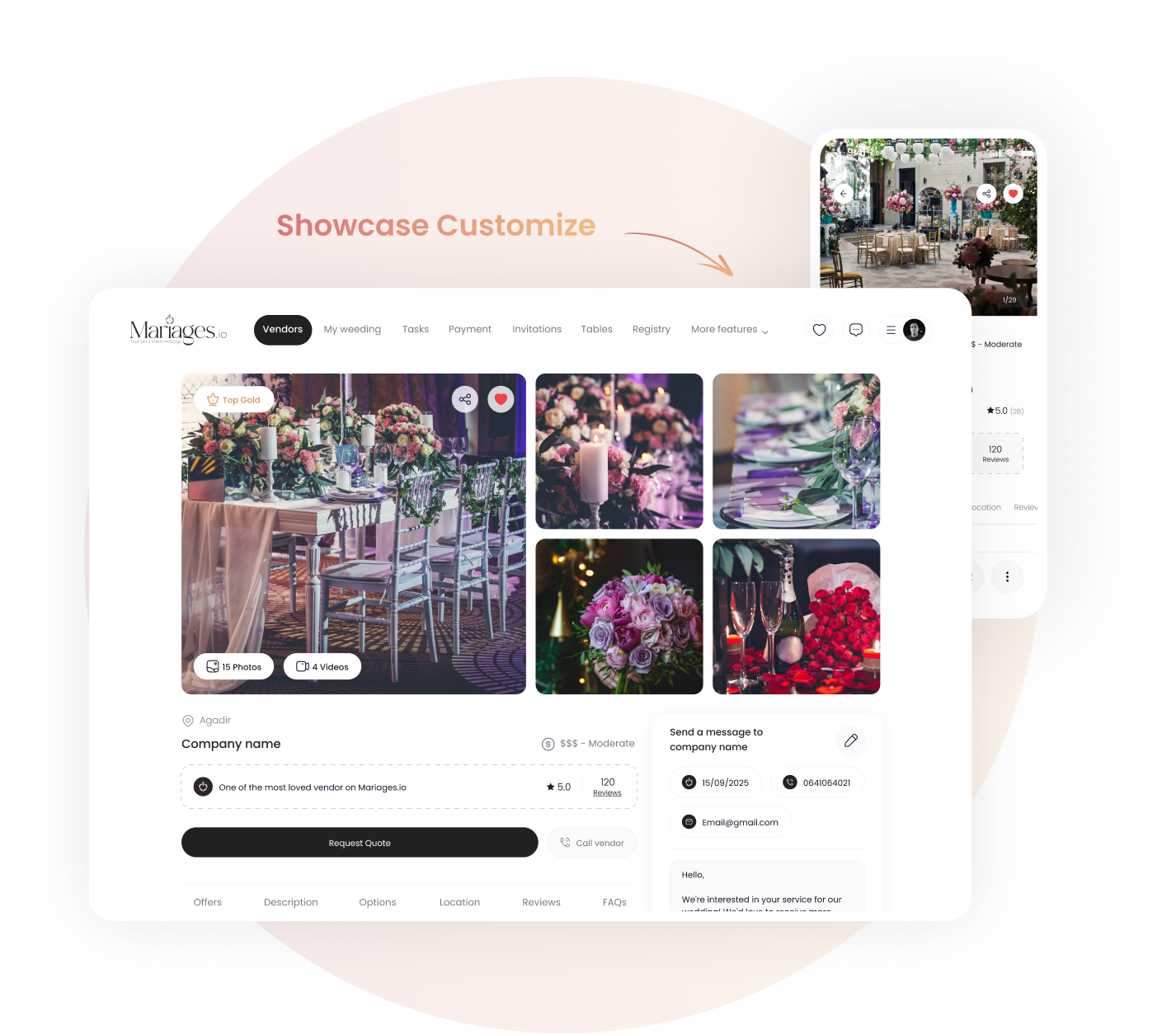 Atteignez vos clients facilement